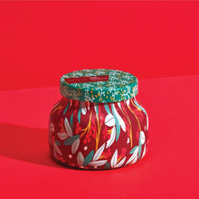 Tinsel & Spice Holiday Pattern Play Petite Candle