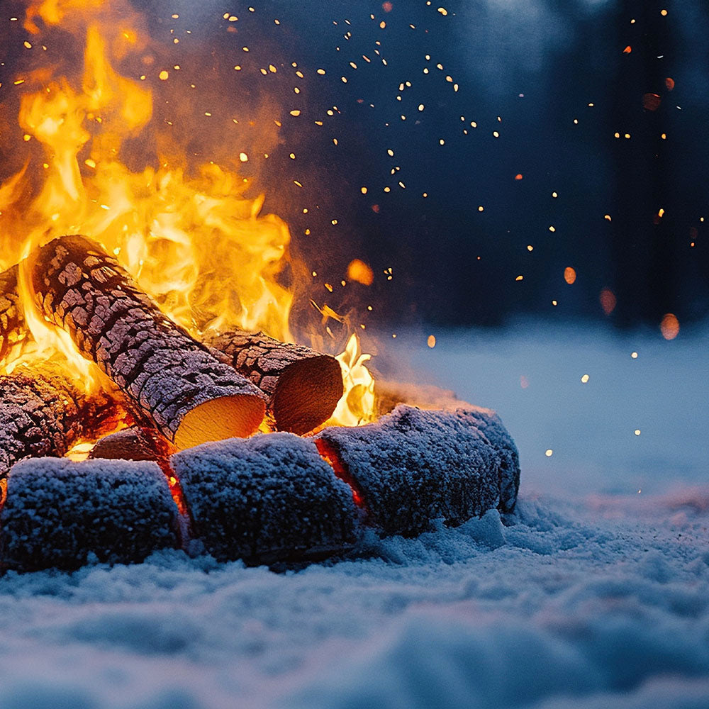 Frosted Fireside