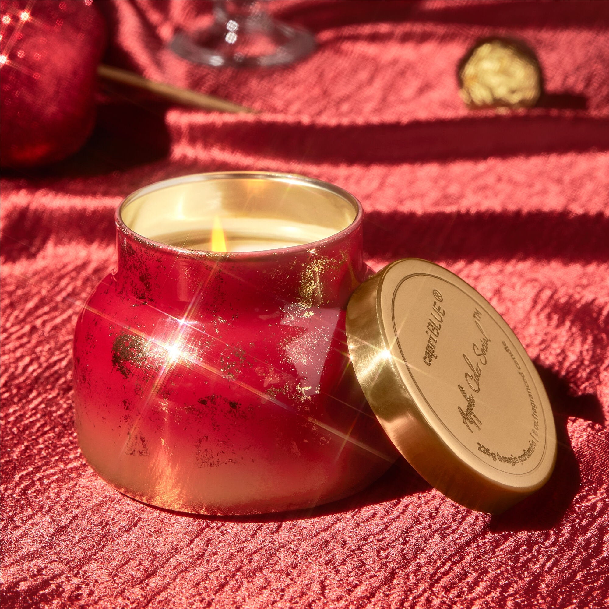 Apple Cider Social Glimmer Petite Candle view 2