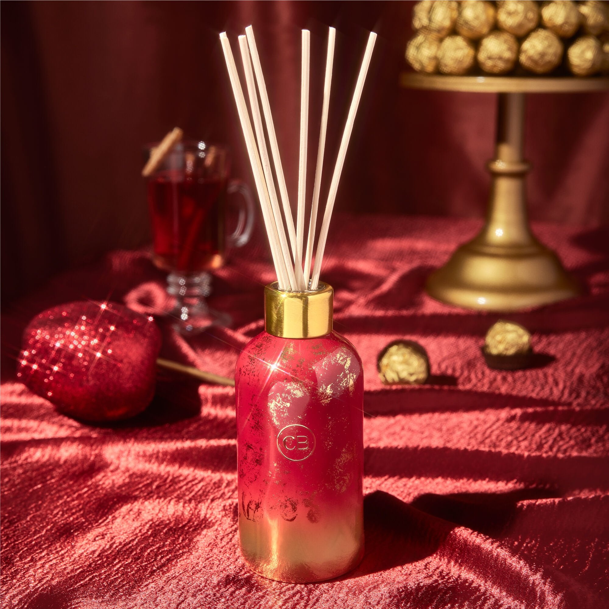 Apple Cider Social Glimmer Reed Diffuser view 2