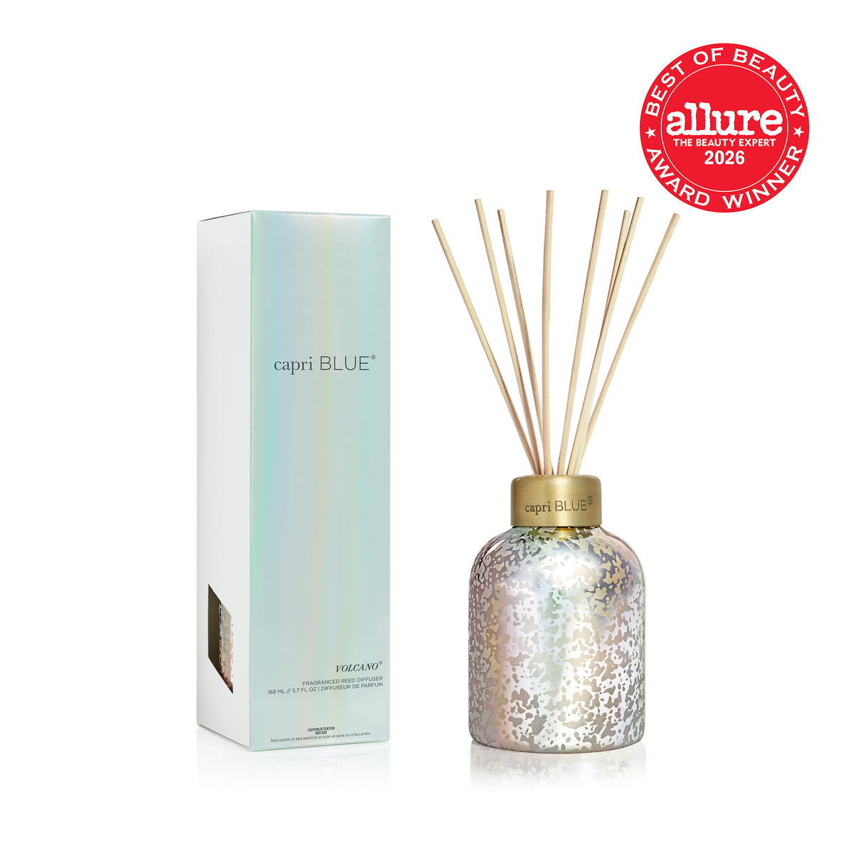 Volcano Mercury Iridescent Petite Reed Diffuser view 1