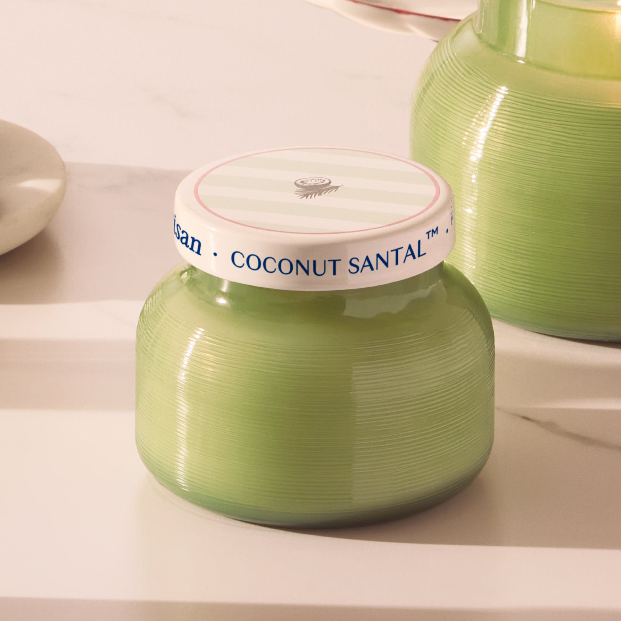 Coconut Santal Caffè Capri Petite Candle view 2
