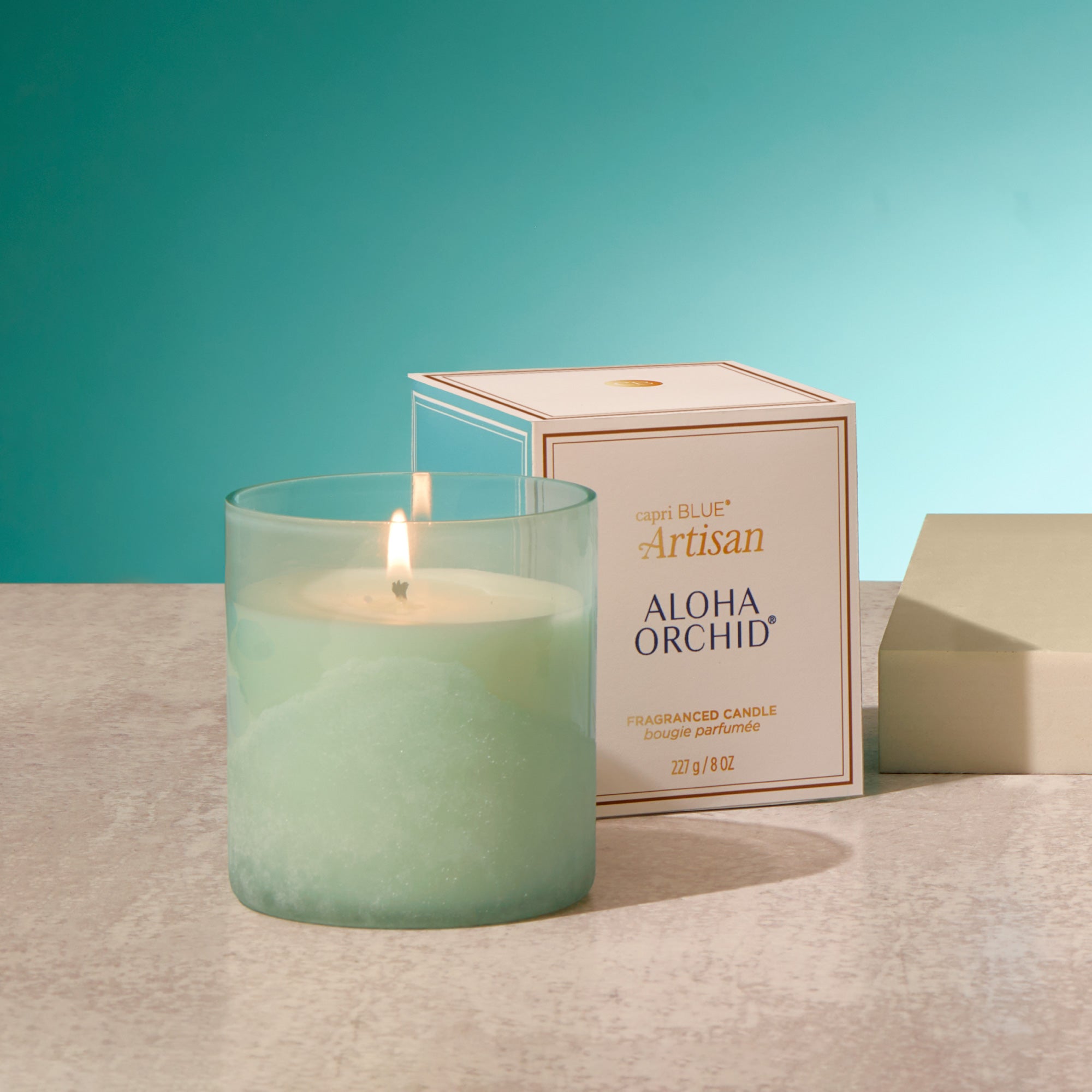 Aloha Orchid Luce d'Amalfi Boxed Tumbler Candle view 2