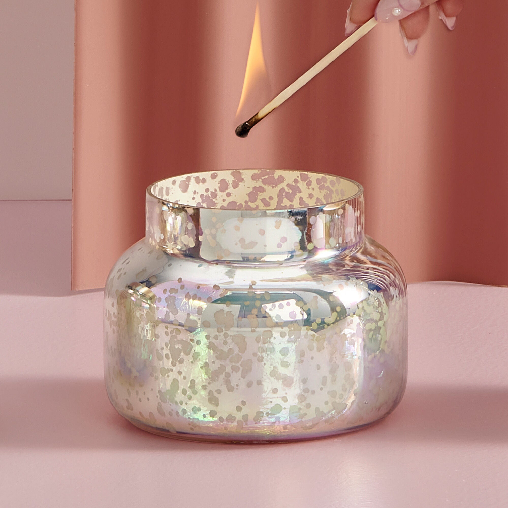 Aloha Orchid Mercury Iridescent Signature Candle view 2