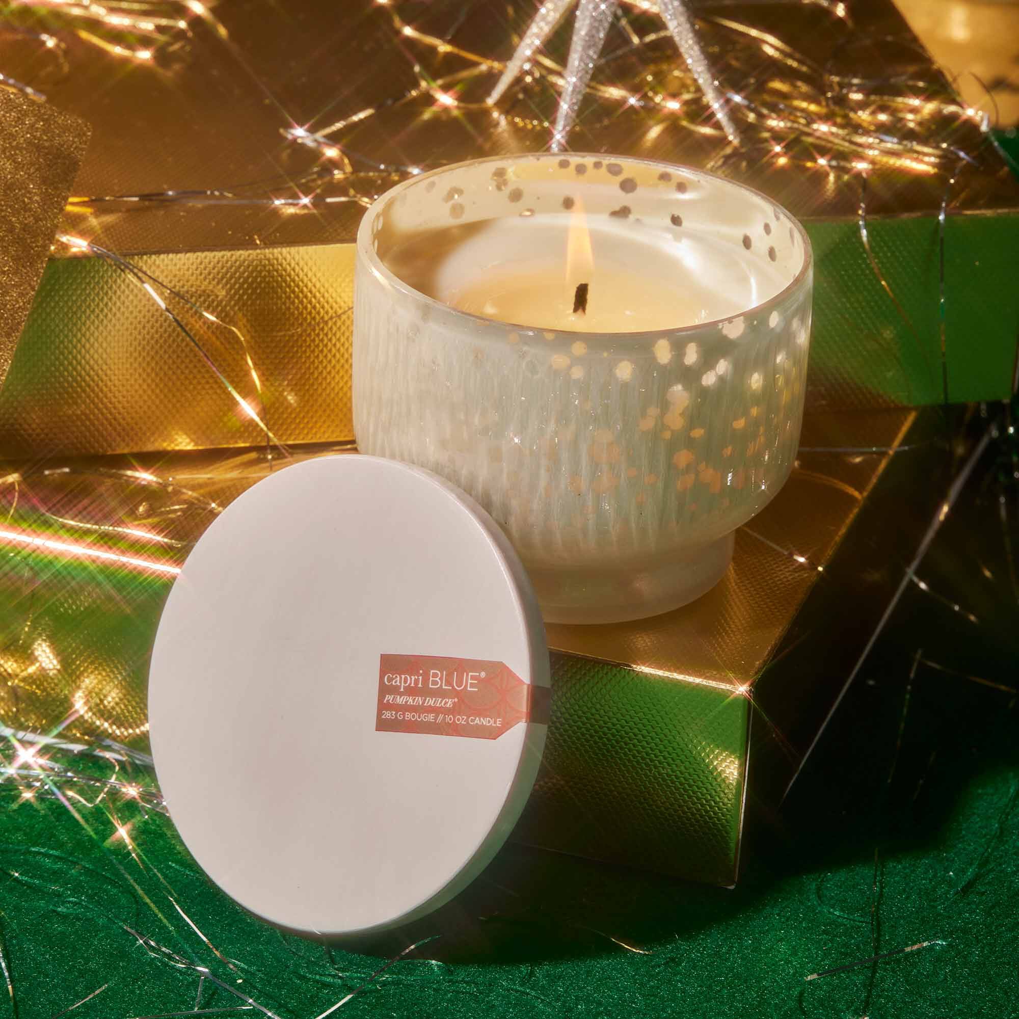 Pumpkin Dulce Holiday Mercury Inverted Candle view 2