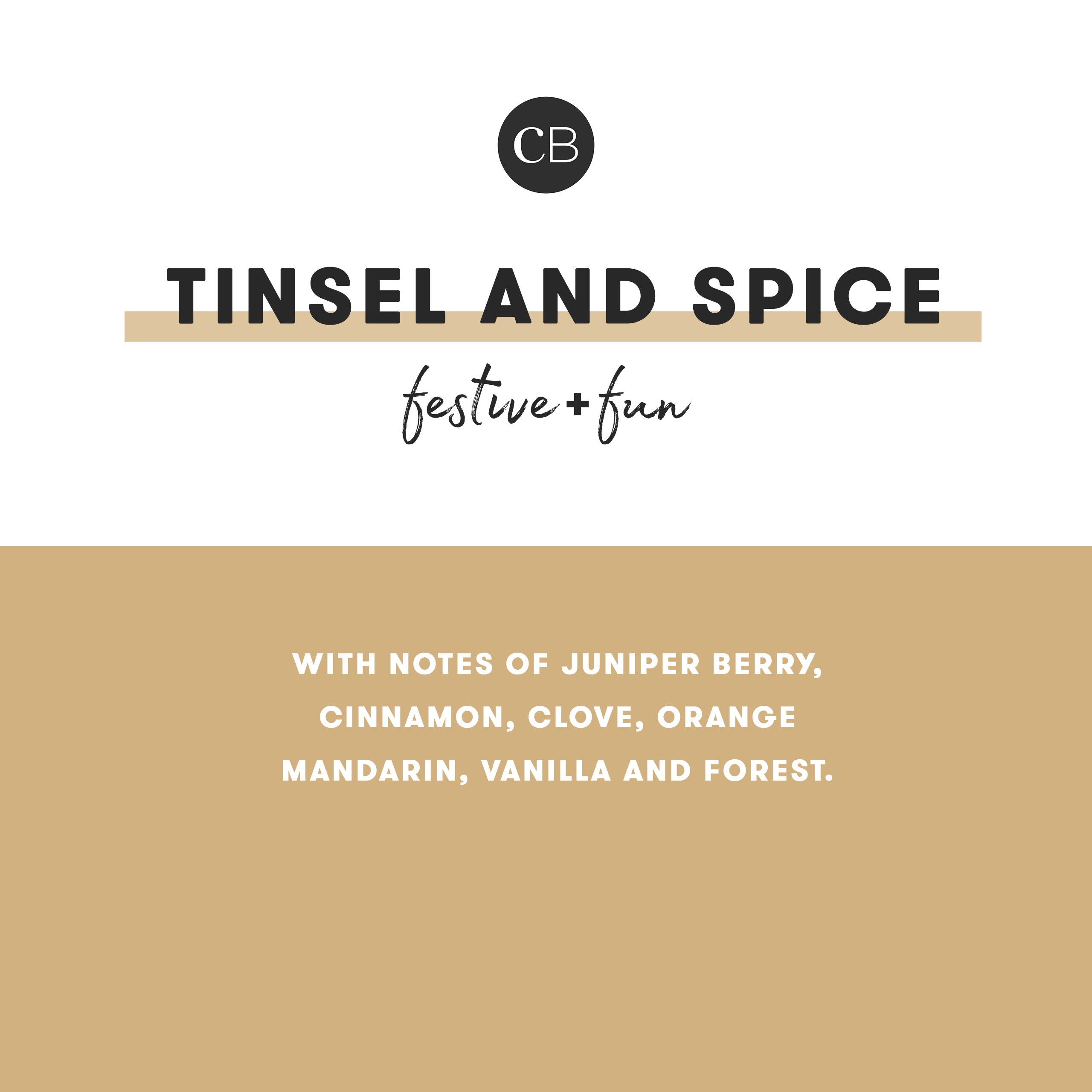 Tinsel and Spice Fragrance Description
