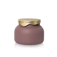 A matte brown jar candle with a textured gold lid, branded 'Ocean Blue Artisan HAVANA VANILLA', on a clean white background.