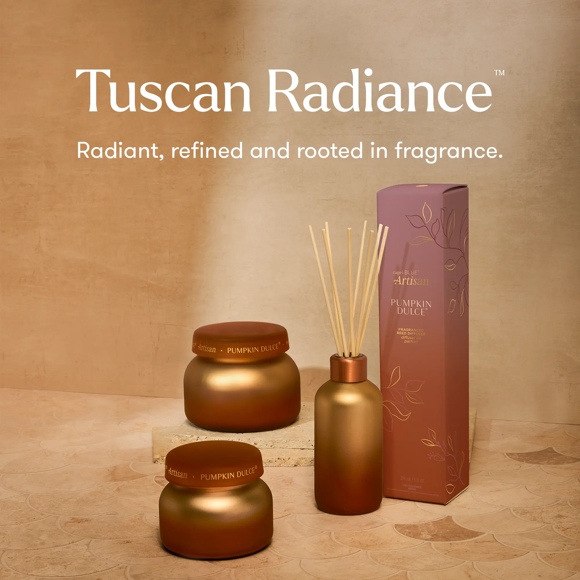 Pumpkin Dulce Tuscan Radiance Reed Diffuser