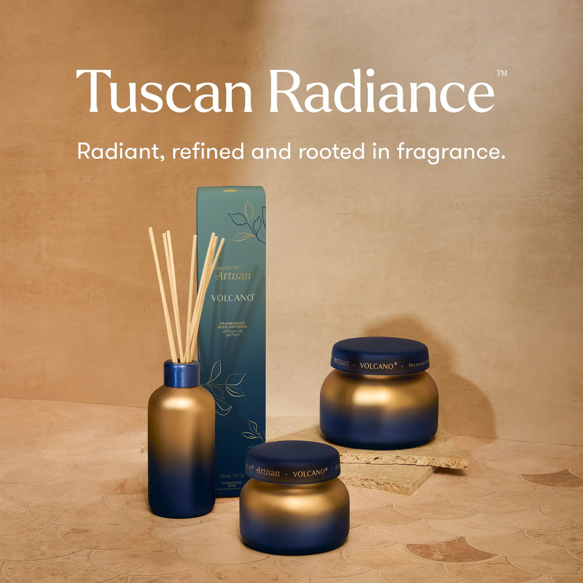 Volcano Tuscan Radiance Trio