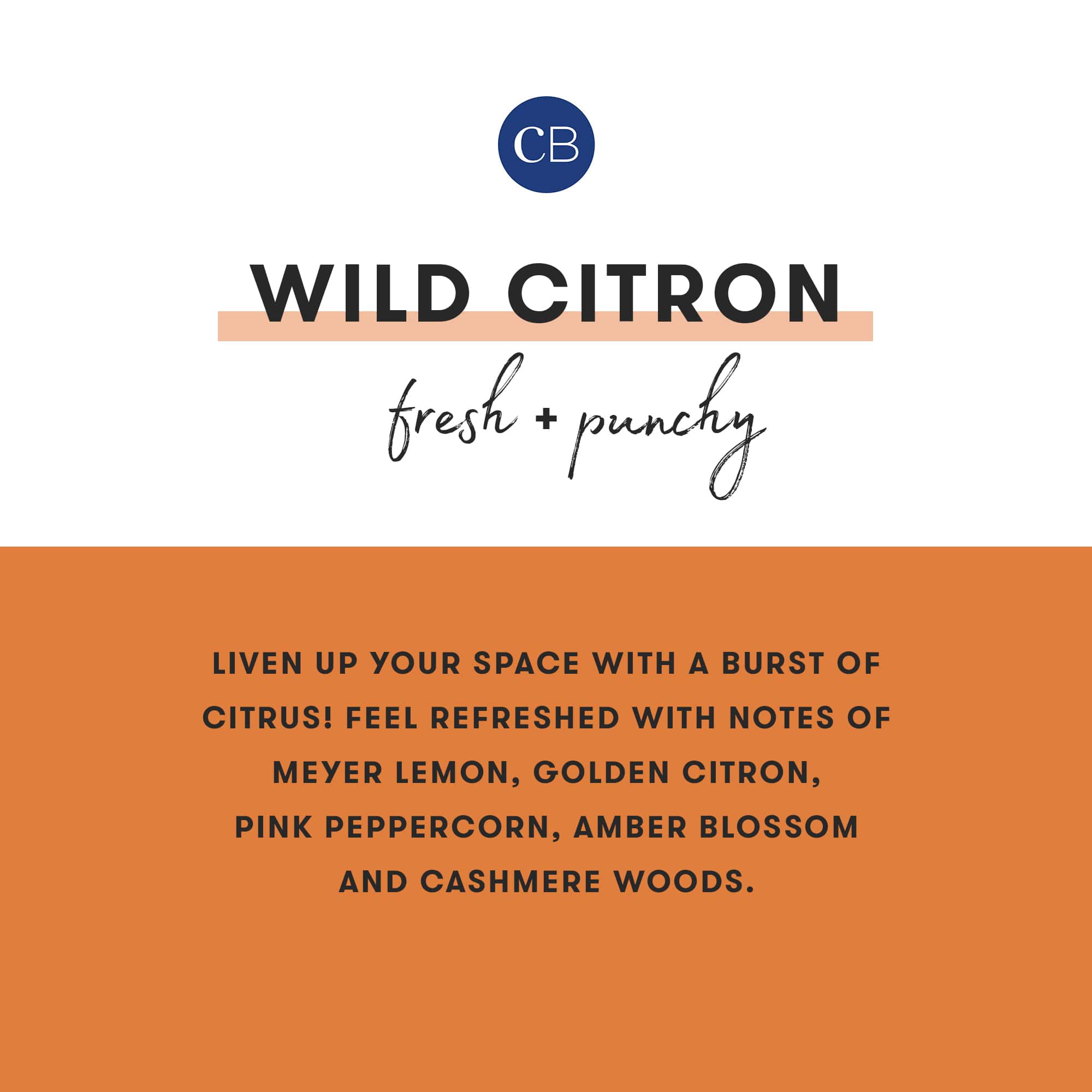 CB + PURA Diffuser Refill, Wild Citron view 2