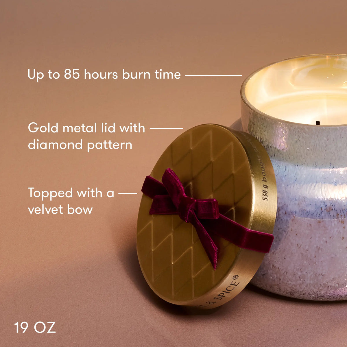 Tinsel & Spice Winter Bazaar Signature Candle