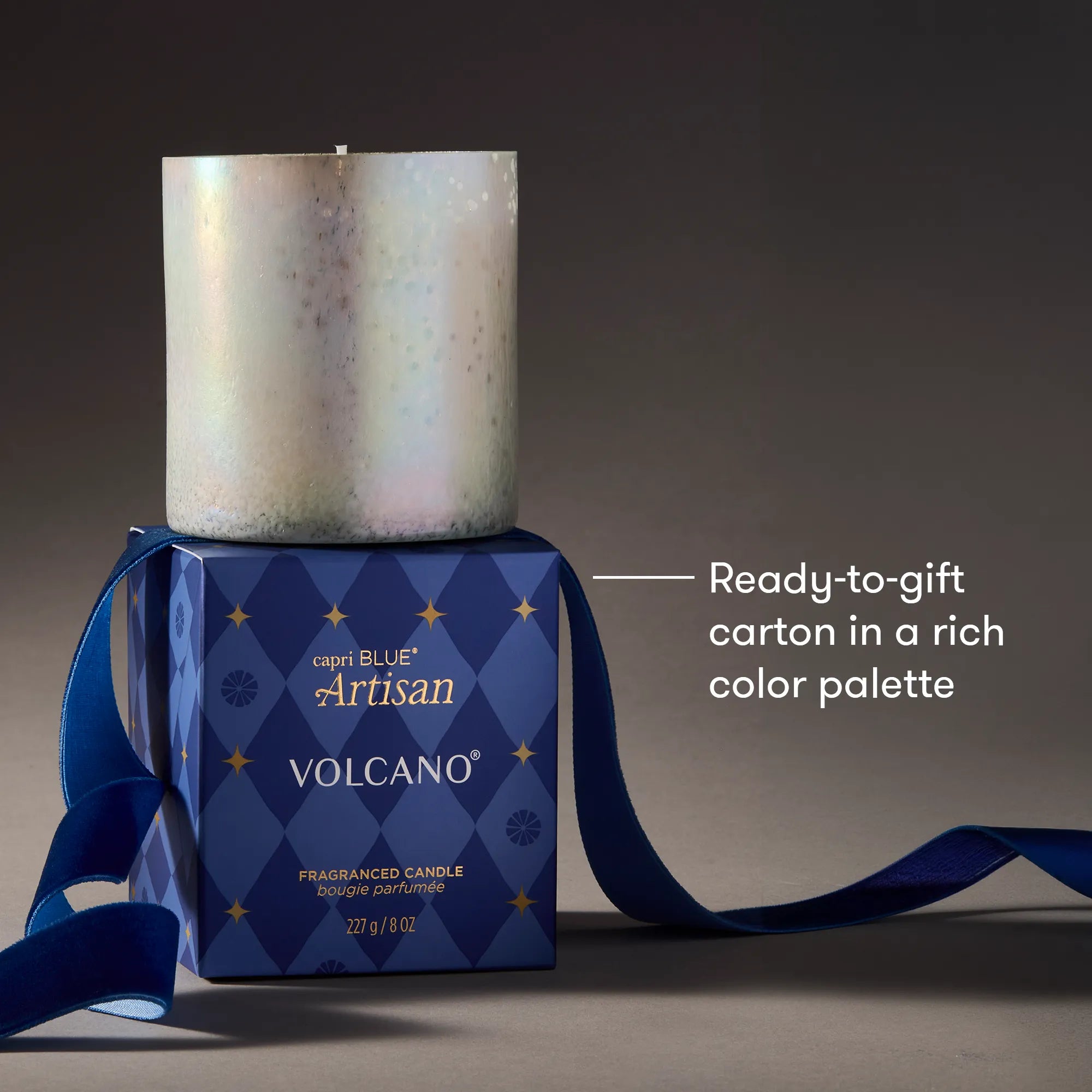 Volcano Winter Bazaar Boxed Tumbler Candle