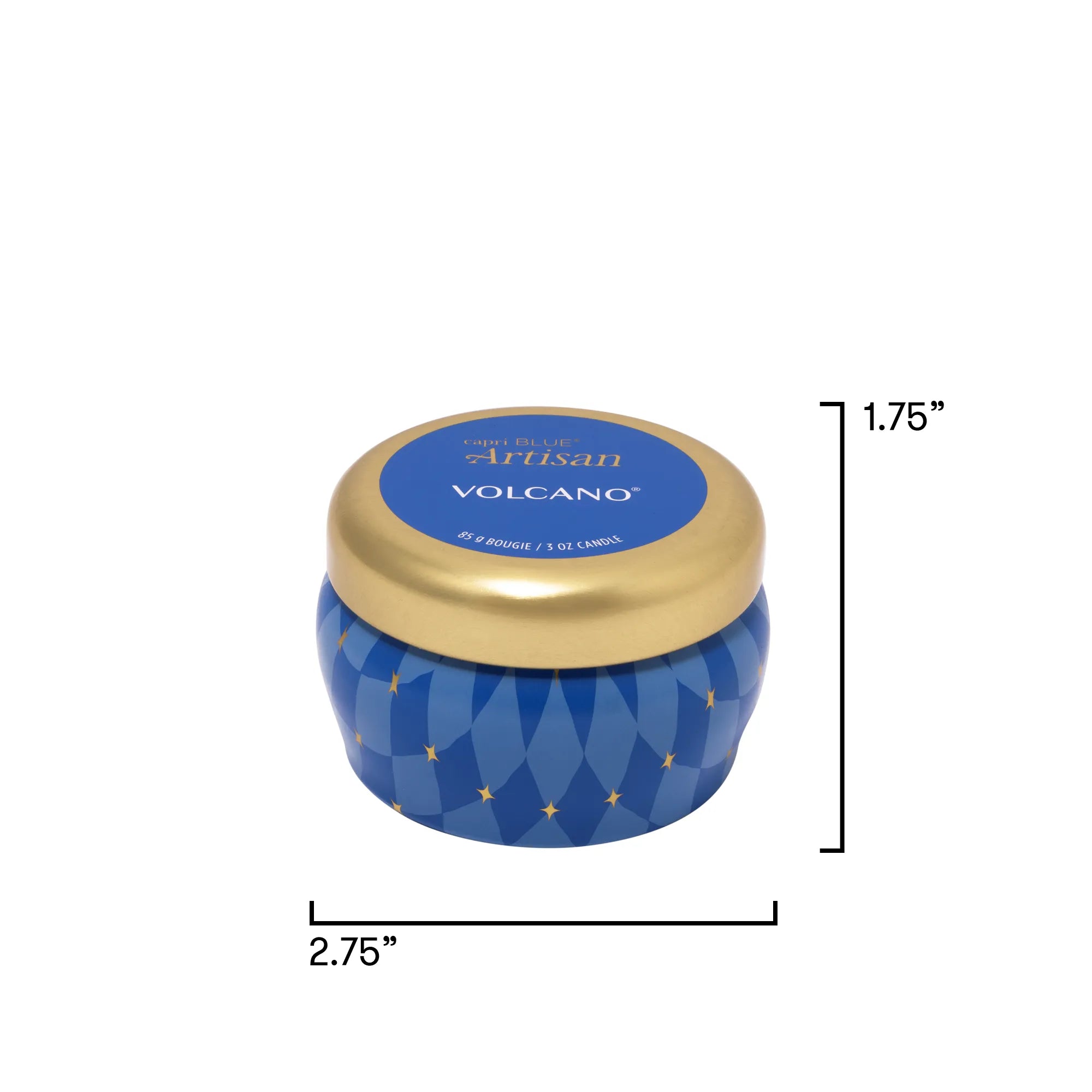 Volcano Winter Bazaar Mini Tin Candle