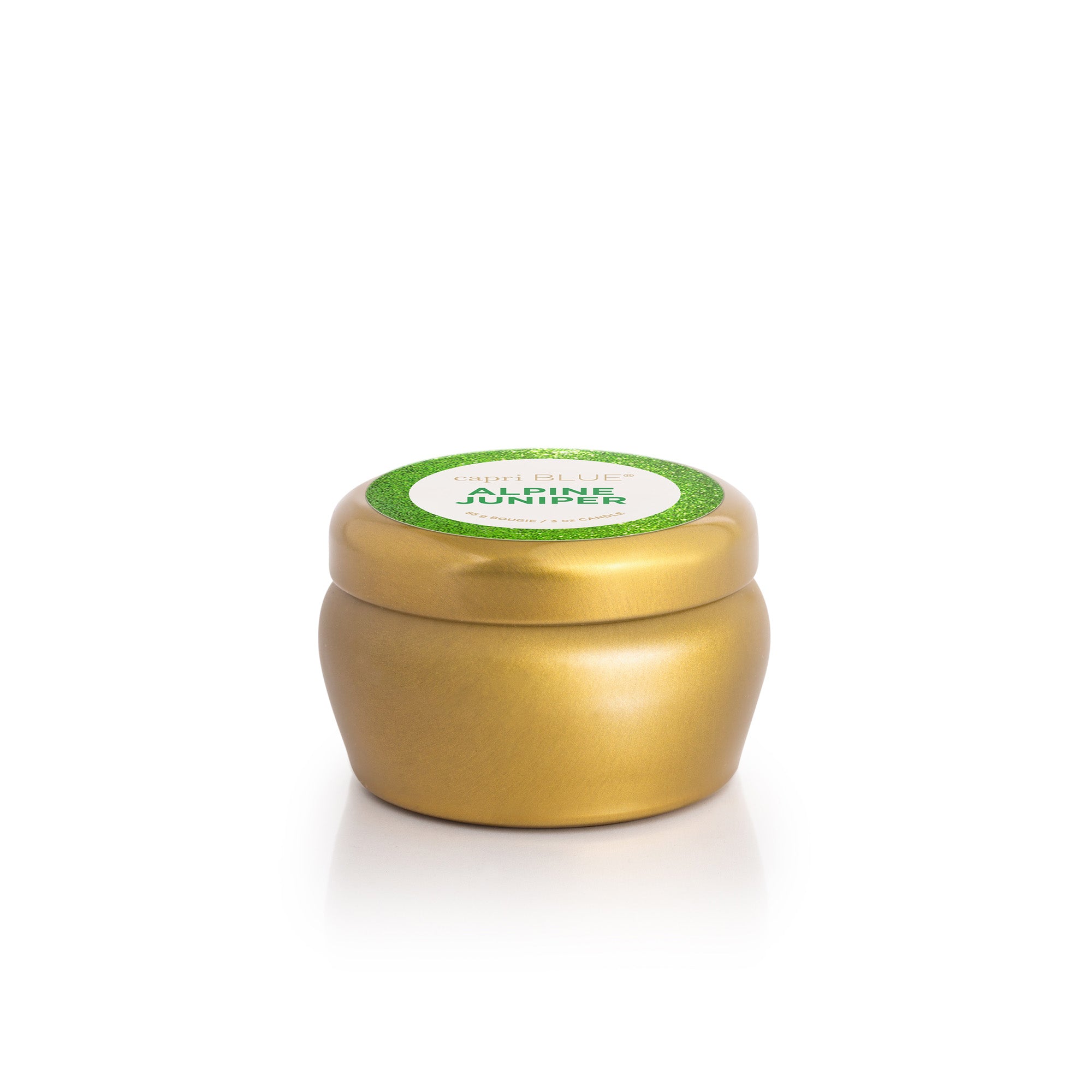 Alpine Juniper Glam Mini Tin Candle view 1