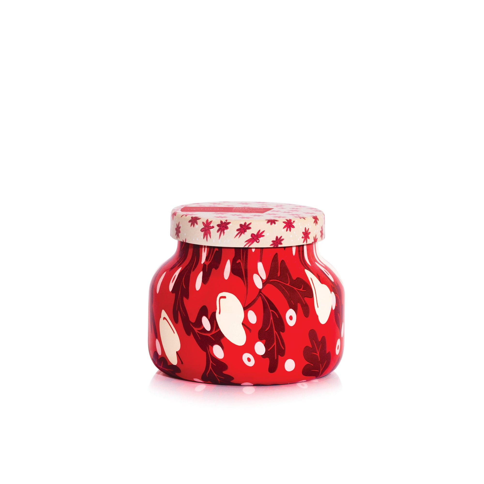 Apple Cider Social Holiday Pattern Play Petite Candle view 1