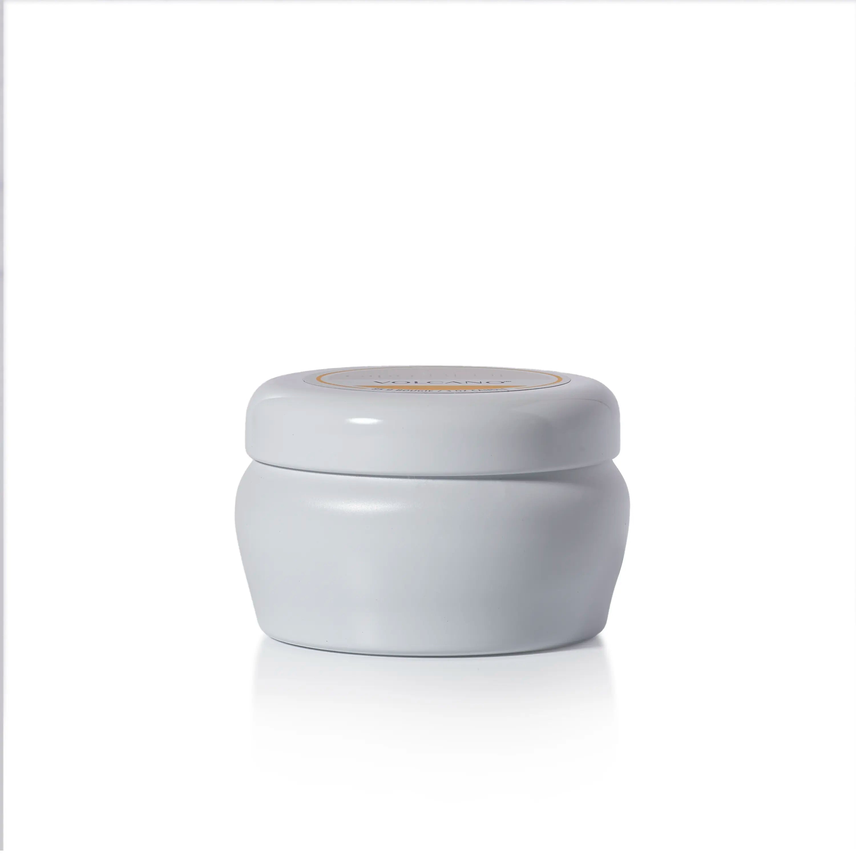 Volcano White Mini Tin Candle view 1