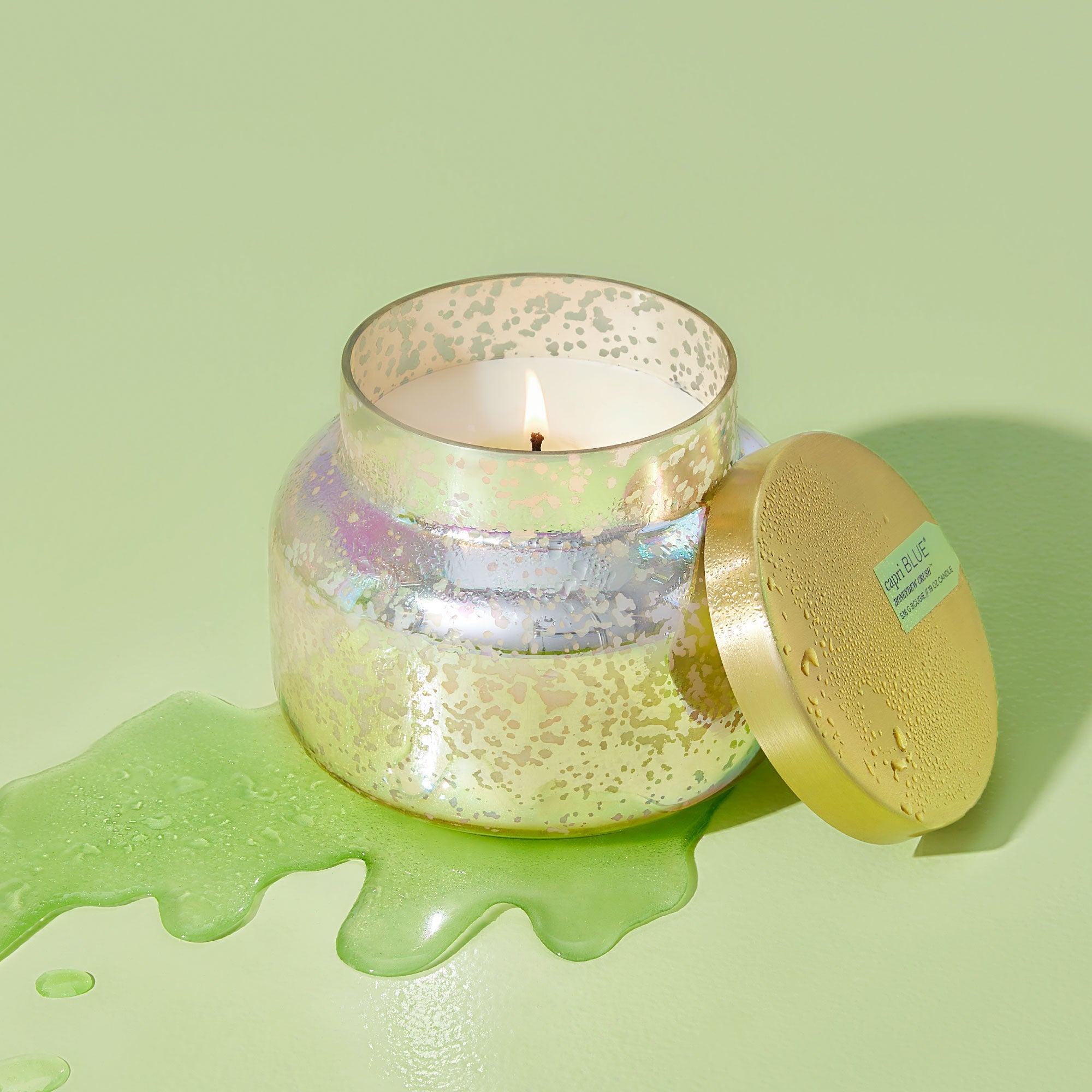 Honeydew Crush Mercury Iridescent Signature Candle view 2