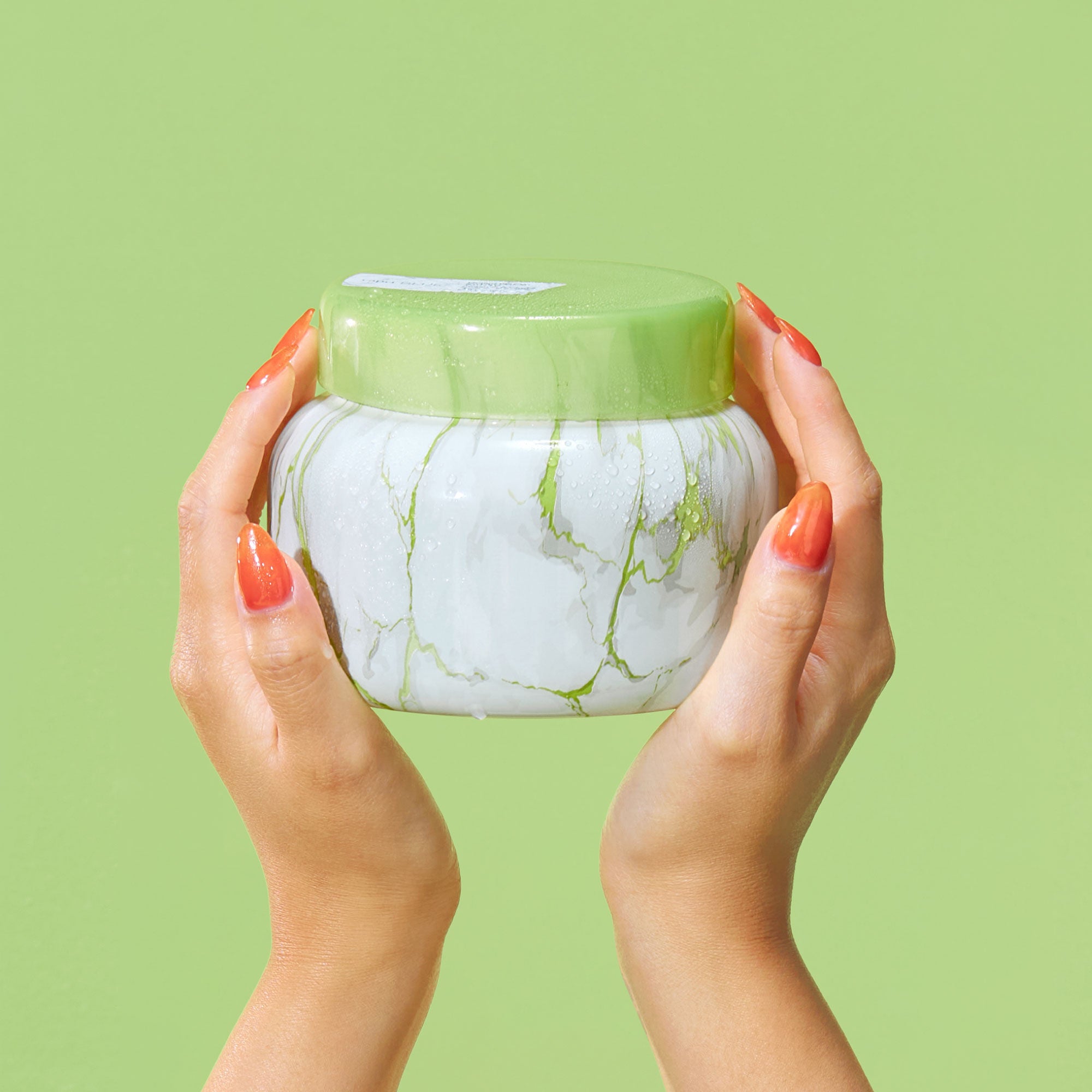 Honeydew Crush Modern Marble Signature Candle view 2