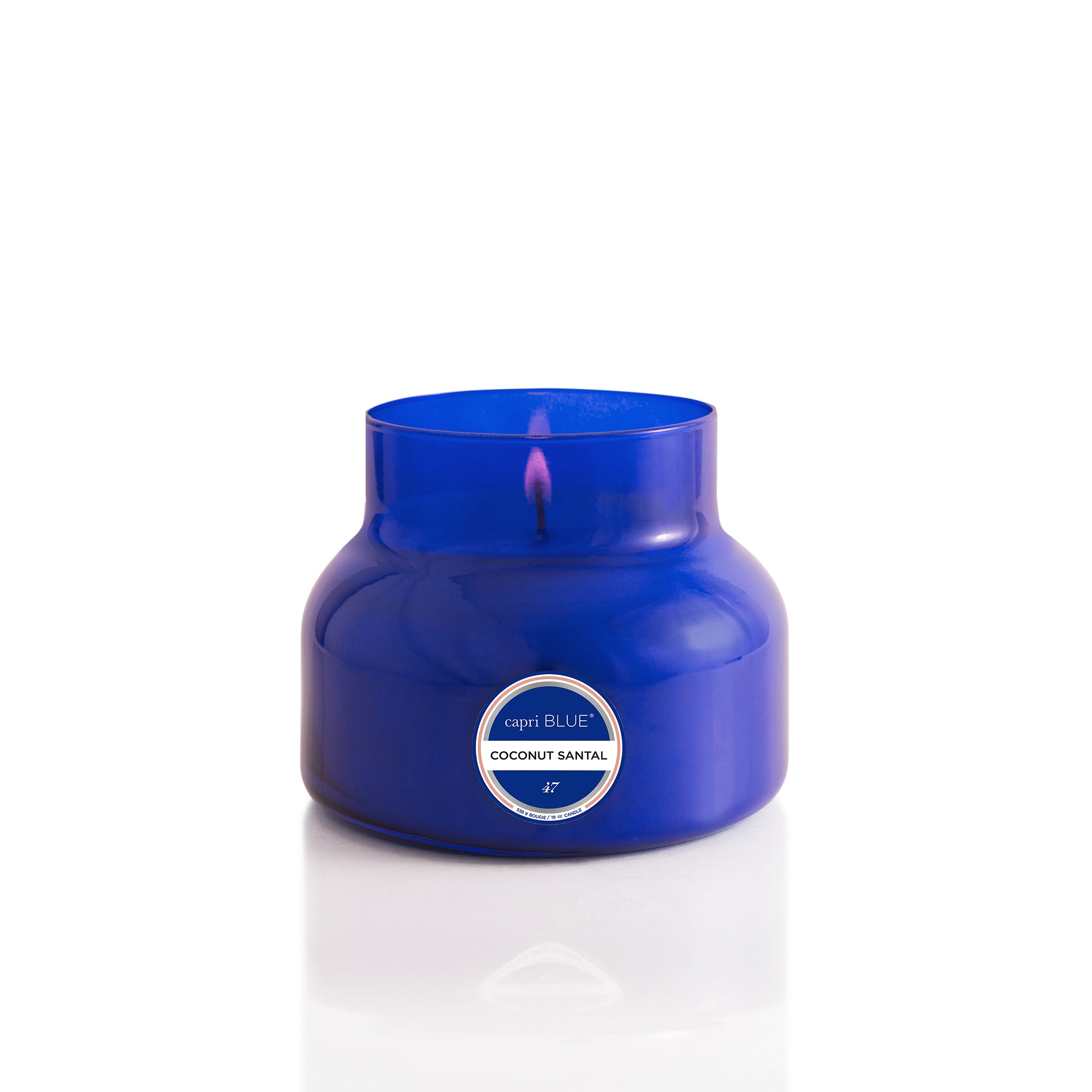 Coconut Santal Blue Signature Candle view 2