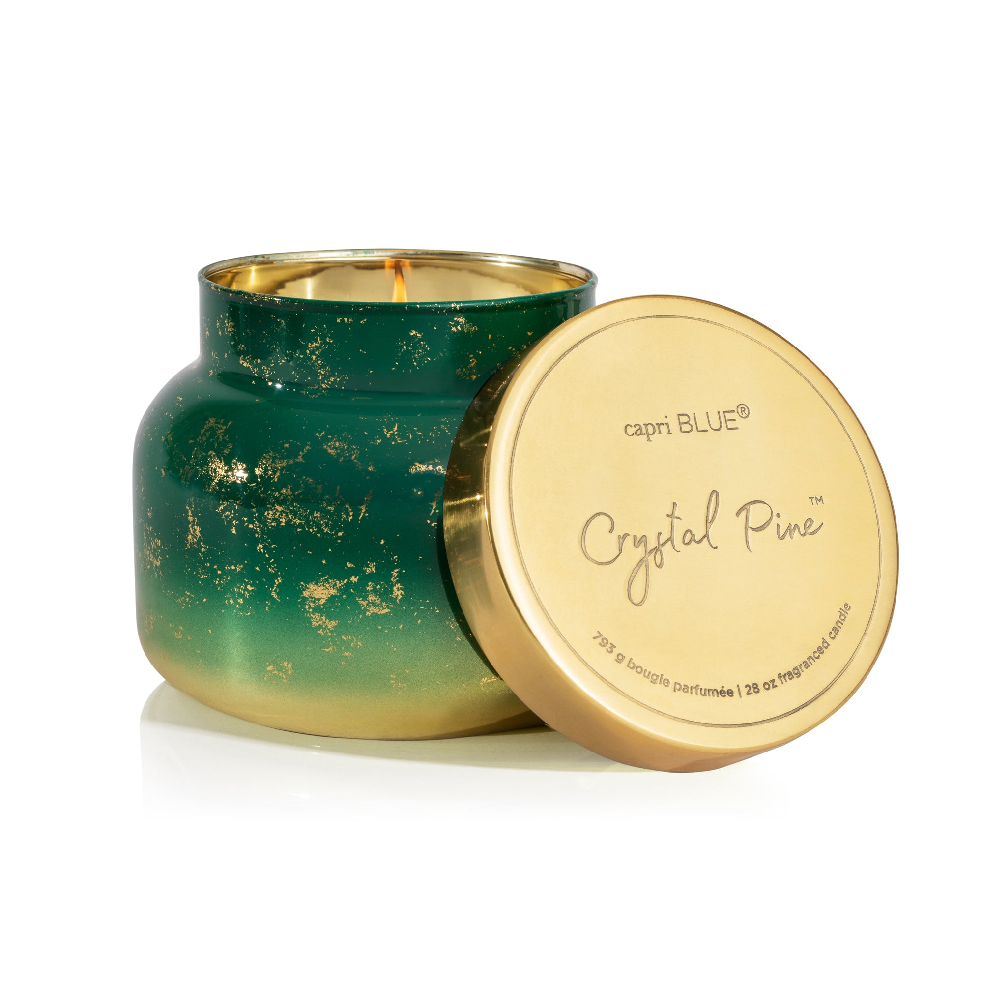 Crystal Pine Glimmer Oversized Candle view 2