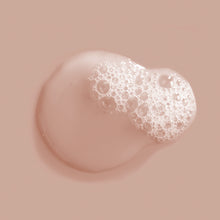 Close-up of a bubble with a textured surface on a beige background