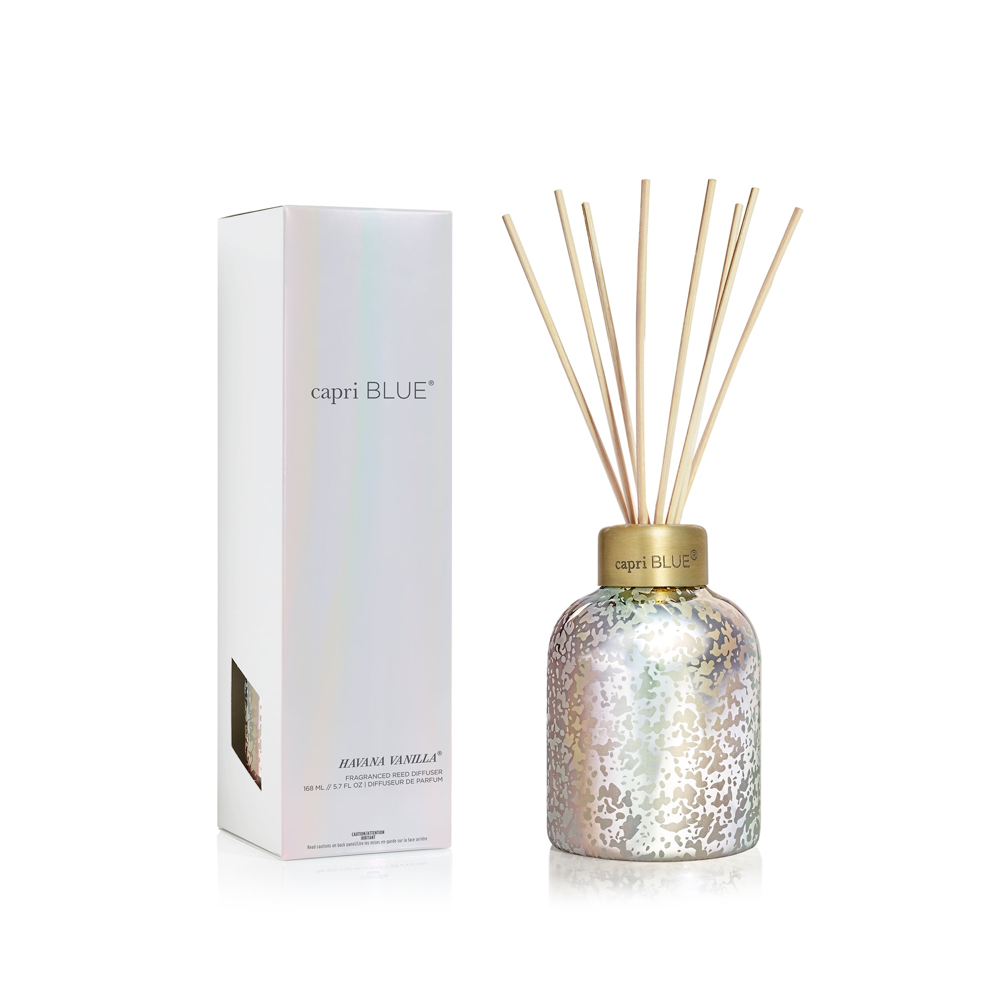 Havana Vanilla Mercury Iridescent Petite Reed Diffuser view 1
