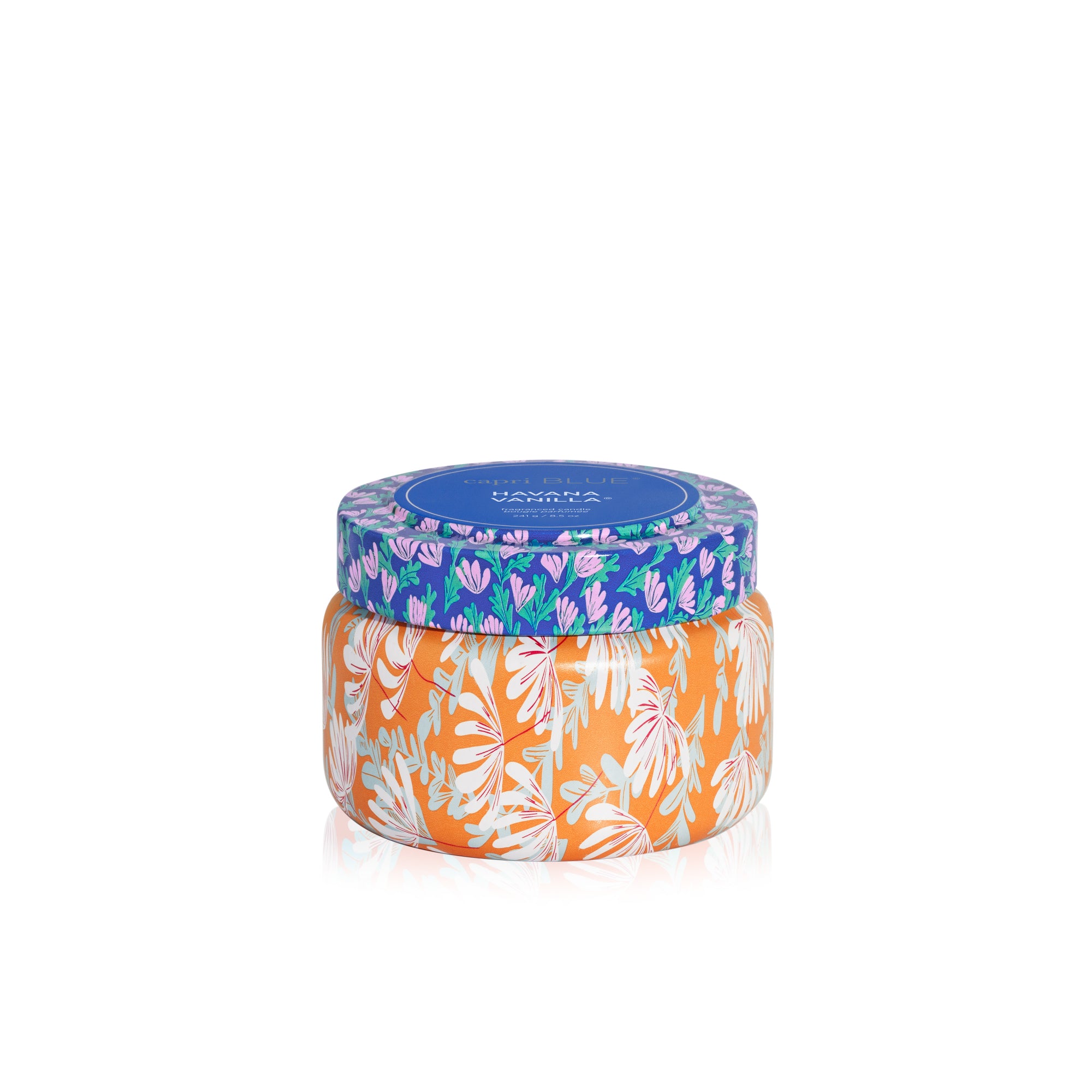 Havana Vanilla Pattern Play Printed Travel Tin Candle view 1