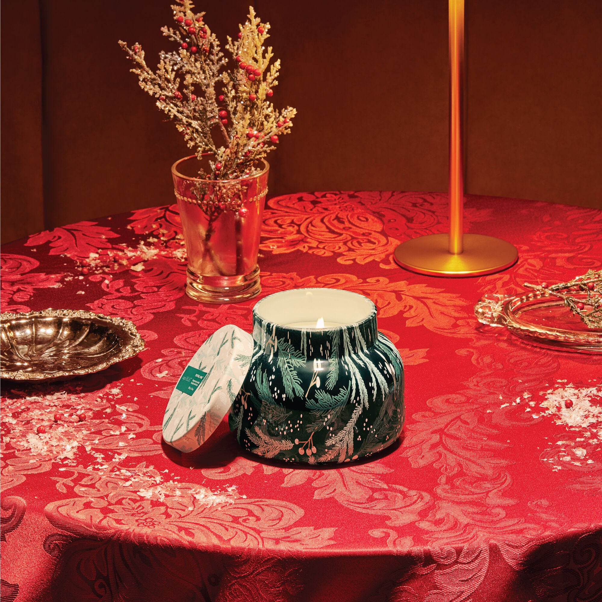 Crystal Pine Holiday Pattern Play Signature Candle view 2