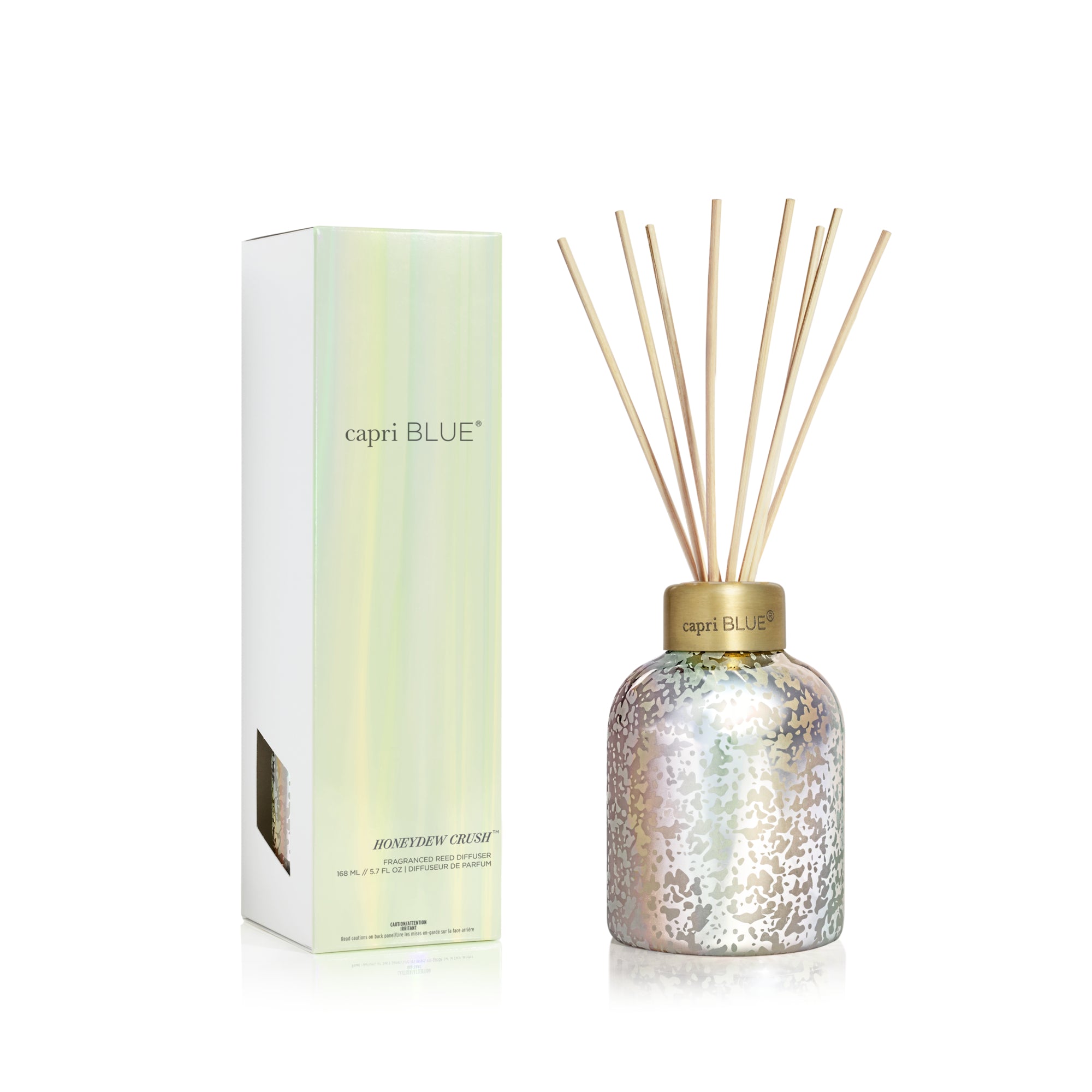 Honeydew Crush Mercury Iridescent Petite Reed Diffuser view 1