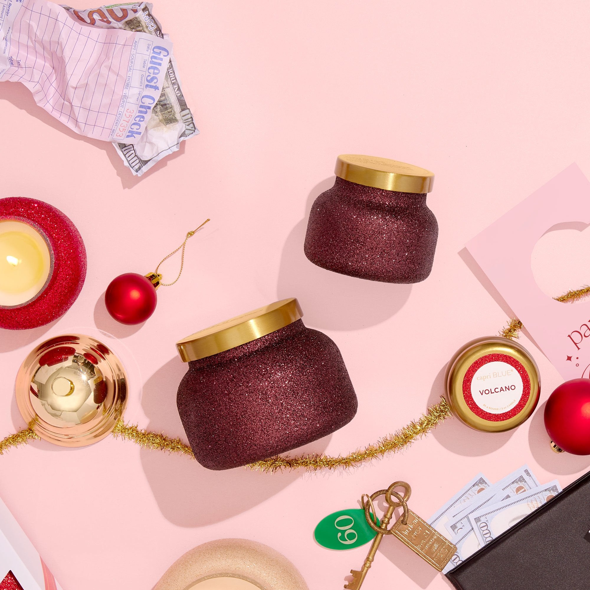 Tinsel & Spice Glam Candles