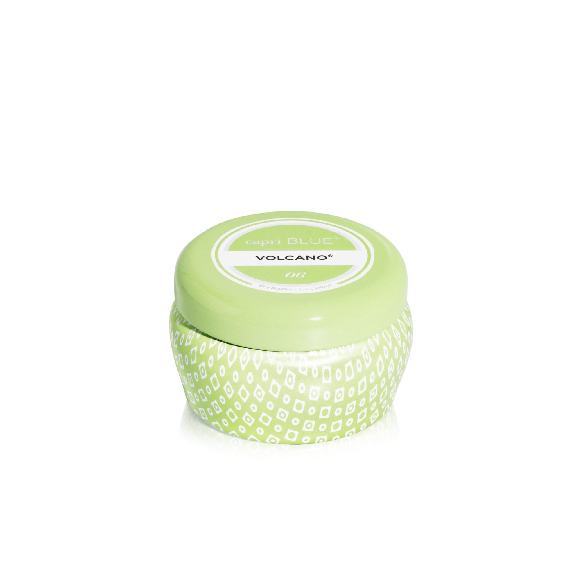 Volcano Iced Matcha Printed Mini Tin Candle, 3 oz