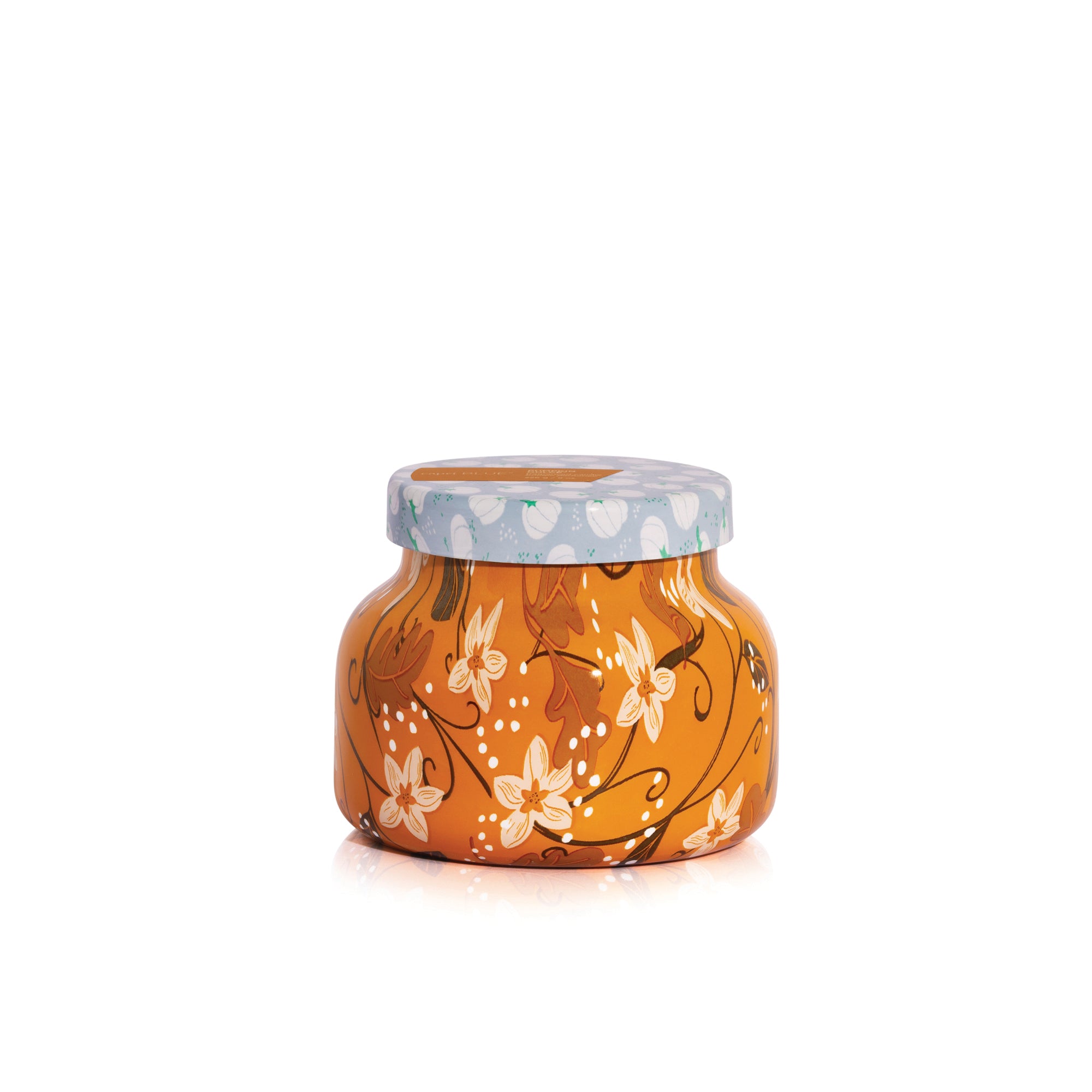 Pumpkin Dulce Holiday Pattern Play Petite Candle view 1