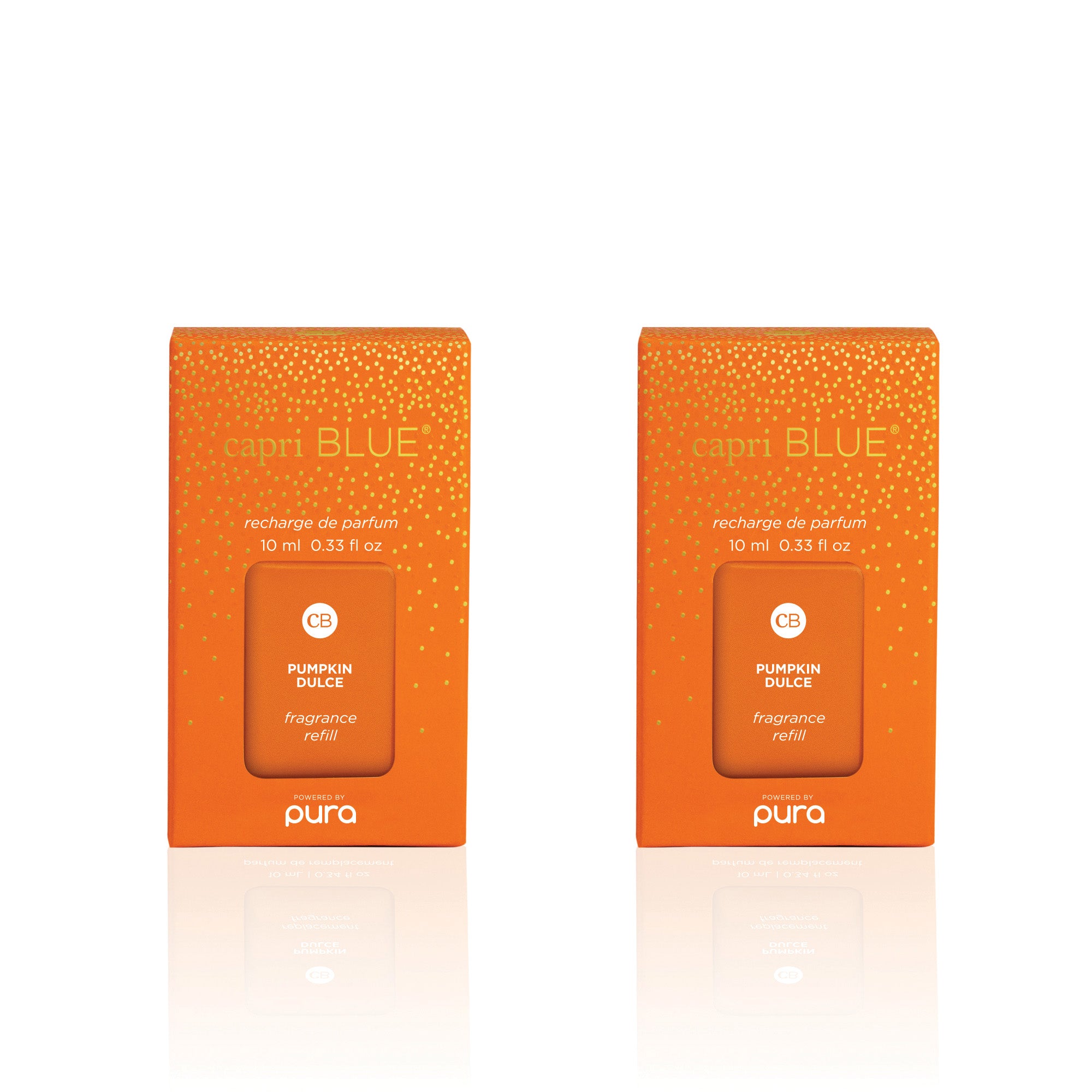 CB + PURA Diffuser Refill 2-Pack Bundle, Pumpkin Dulce view 1