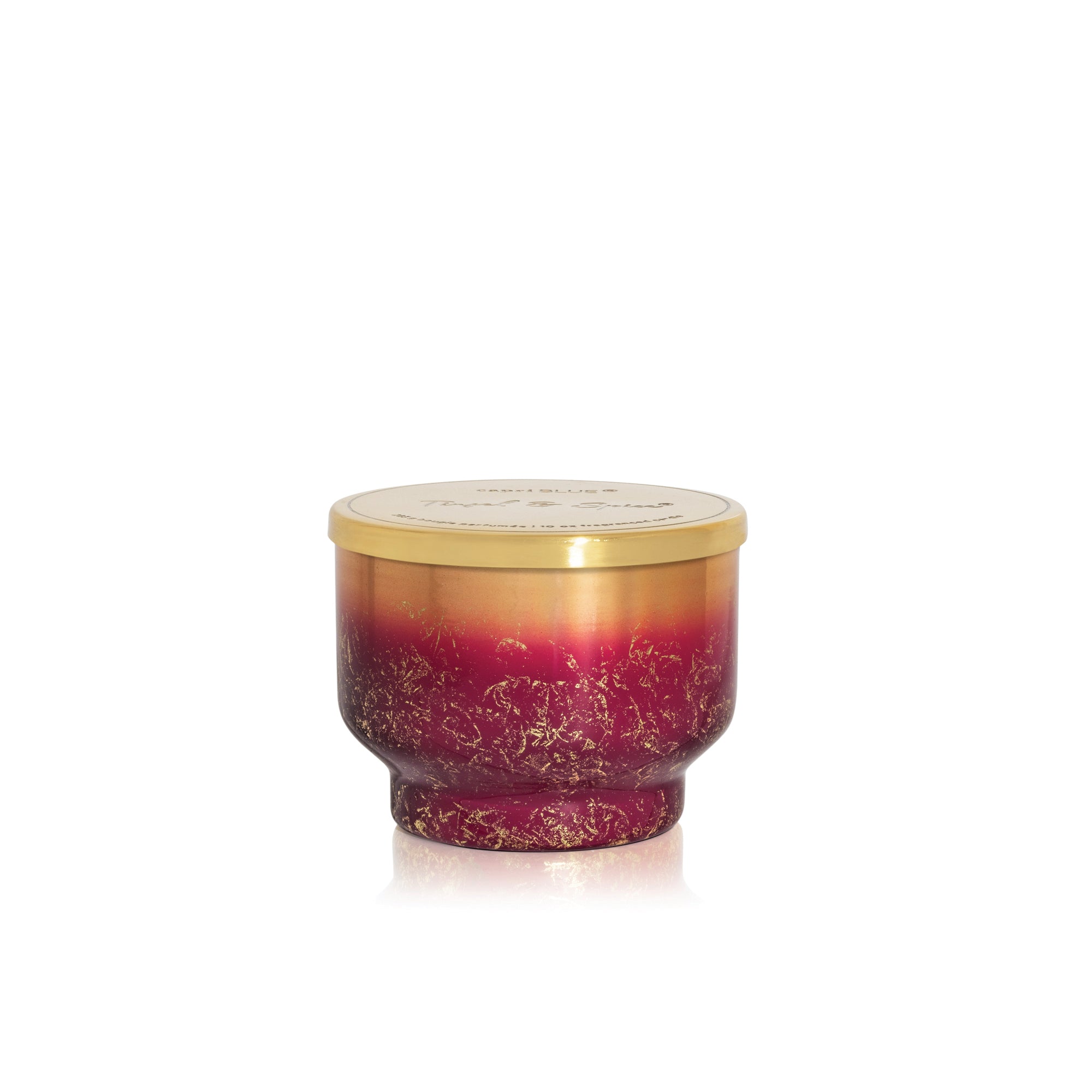 Tinsel & Spice Glimmer Inverted Candle view 1