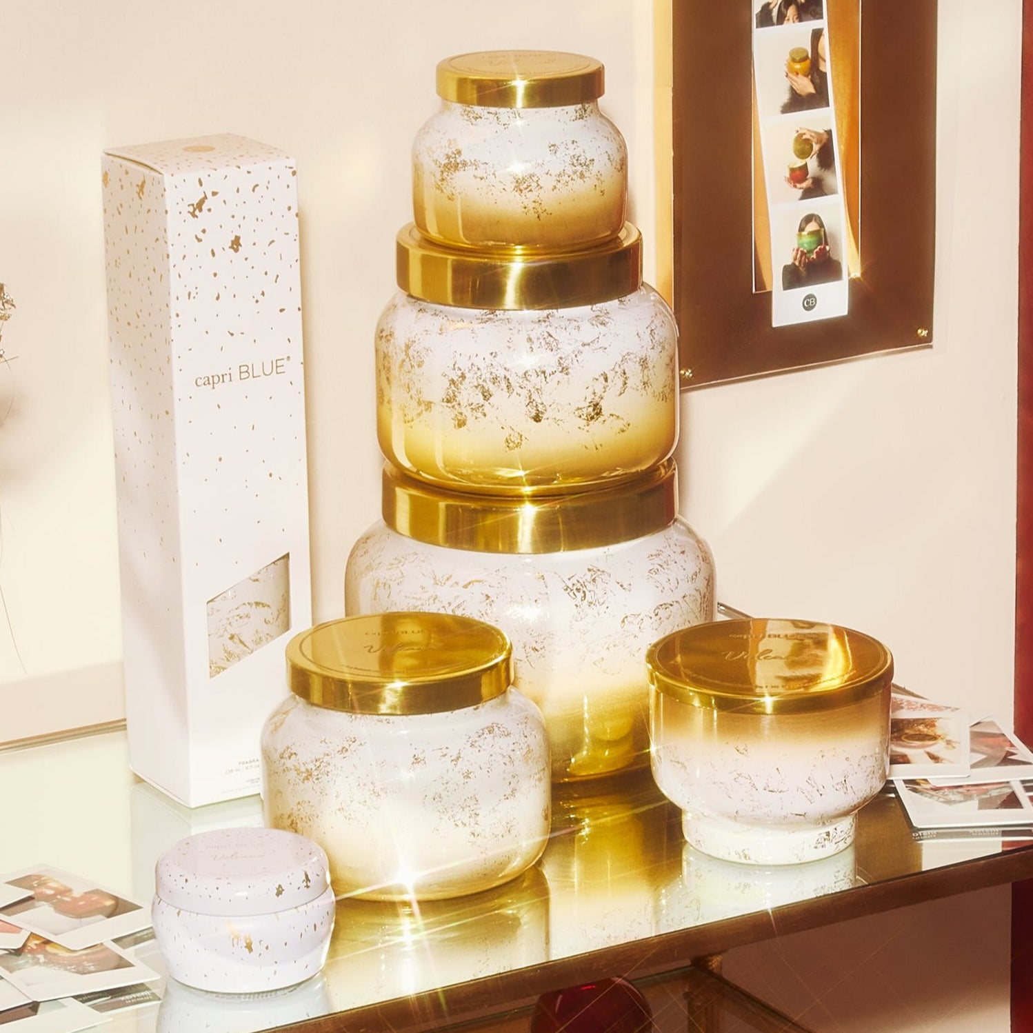 Volcano Glimmer Oversized Candle view 2