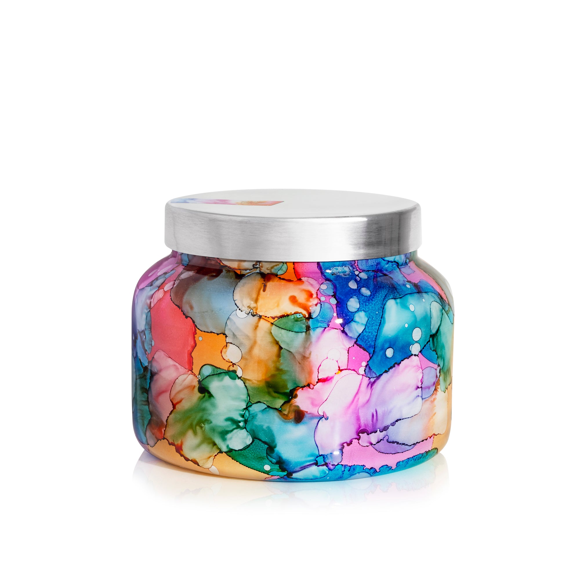 Volcano Rainbow Watercolor Jumbo Candle view 1