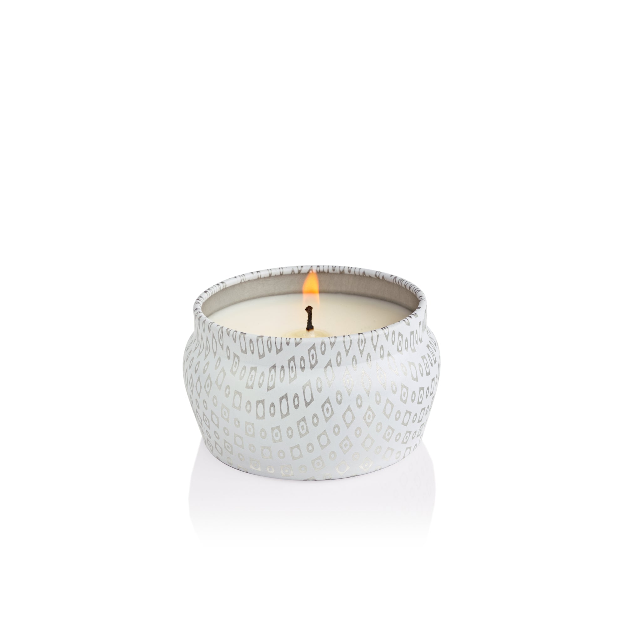Volcano White Mini Tin Candle view 2